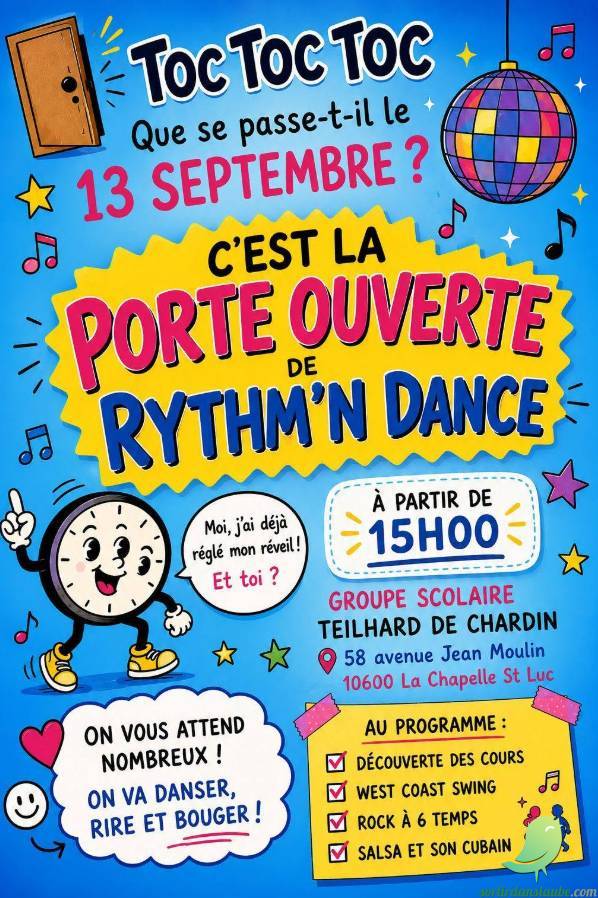 PORTE OUVERTE RYTHM&rsquo;N DANCE La Chapelle Saint Luc - 0