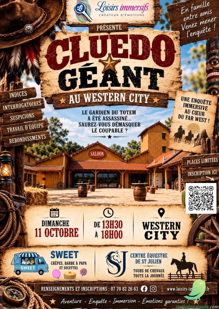 Cluedo géant au Western City - 0