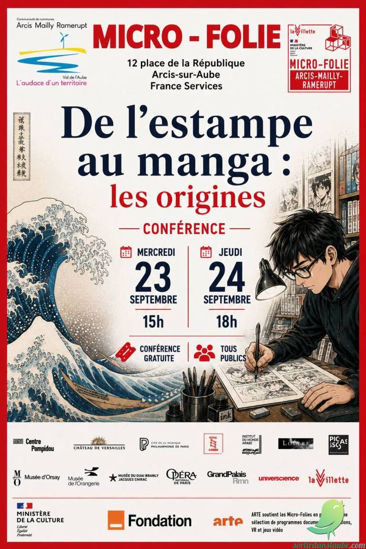 Conférence: l&rsquo;estampe et le manga - 0