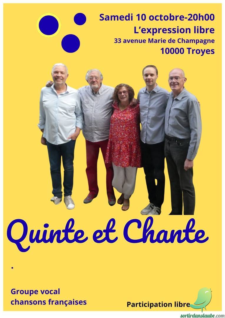 Concert: Quinte et chante - 0