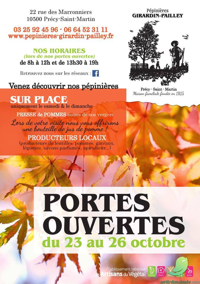 Porte ouverte: Pépinière Girardin Pailley - 0