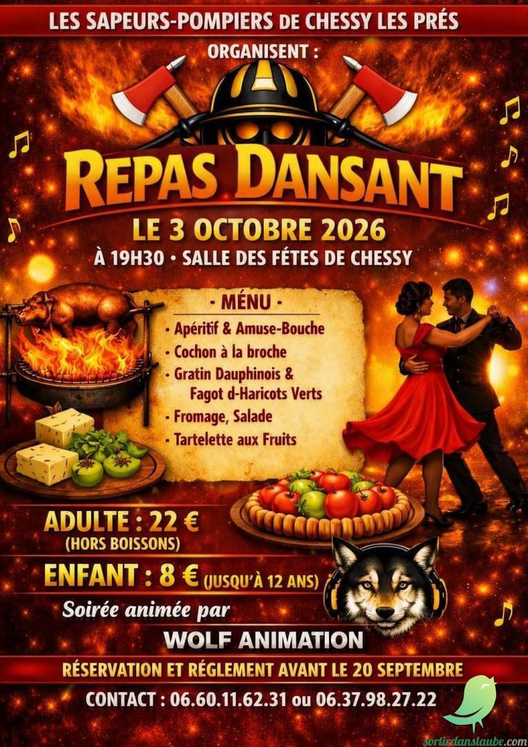 Repas dansant des sapeurs pompiers - 0