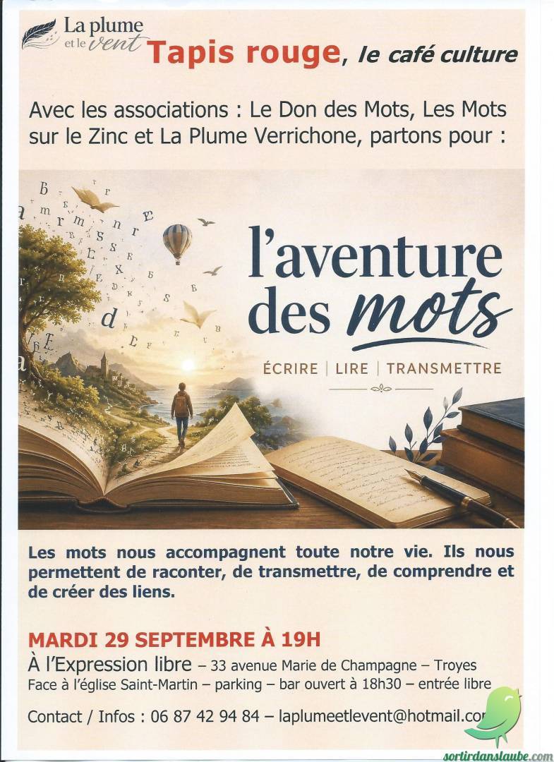 Tapis rouge: l&rsquo;aventure des mots - 0