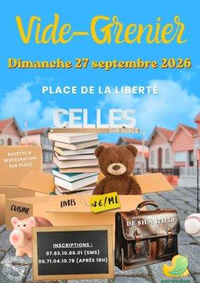 Vide grenier: Celles sur Ource - 0
