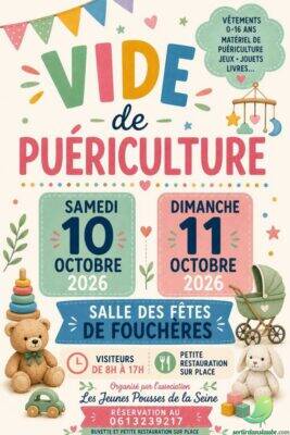 Vide puériculture: Fouchères - 0