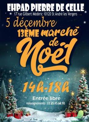 Marché de Noel: ehpad Pierre de Celle - 0