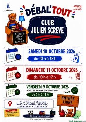 Débal&rsquo;tout du Club Julien Screve - 0
